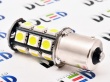   Светодиодная автомобильная лампа 1156 - PY21W - S25 - BAU15s - 18 SMD 5050 Black