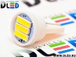   Светодиодная автомобильная лампа T10 - W5W - 3 SMD 7014