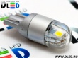   Светодиодная автомобильная лампа T10 - W5W - 3W 2 SMD 3030