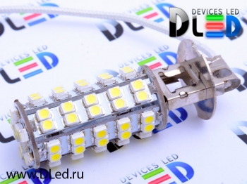   Светодиодная автомобильная лампа H3 - 68 SMD 3528