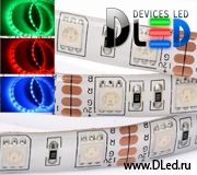   Светодиодная лента SMD 5050 (60 LED) IP65 RGB