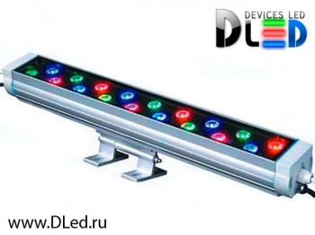   Линейный светодиодный светильник DLed Серии Line 18W 2st RGB