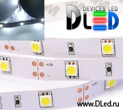   Светодиодная лента IP22 SMD 5050 (30 LED) 12V DC Белый