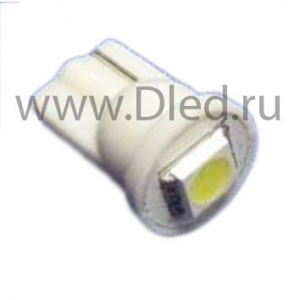   Светодиодная автомобильная лампа 24V T10 - W5W - 1 SMD 5050