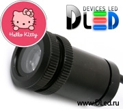   Врезной проектор в дверь авто Hello Kitty 236