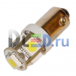   Светодиодная автомобильная лампа 24V T4W - 5 SMD 5050