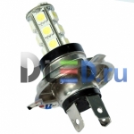   Светодиодная автомобильная лампа 24V H4 - 18 SMD 5050