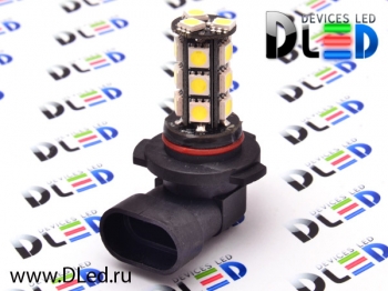   Светодиодная автомобильная лампа H10 - 18 SMD 5050 Black