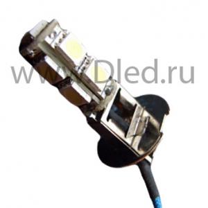   Светодиодная автомобильная лампа H3 - 9 SMD 5050