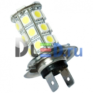   Светодиодная автомобильная лампа H7 - 27 SMD 5050