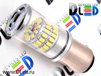   Автолампа светодиодная 1157 - P21/5W - S25 - BAY15d - 48 SMD3014 + Стабилизатор 24V