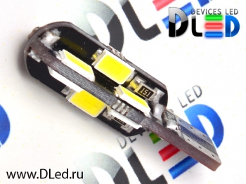   Светодиодная автомобильная лампа T10 - W5W - 12 SMD5630