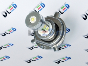   Светодиодная автомобильная лампа H4 - 15 SMD 5050+3W