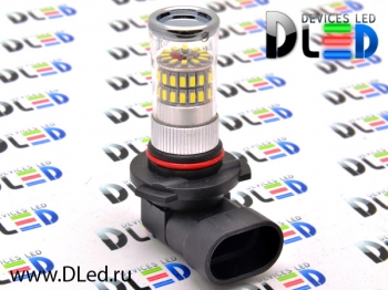   Светодиодная автомобильная лампа H10 - 48 SMD3014 + Стабилизатор