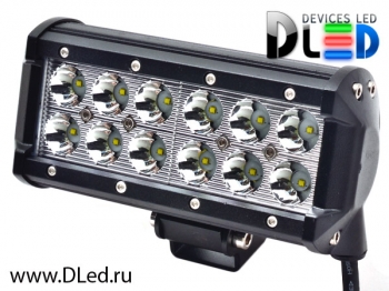   Фара рабочего освещения 12 led 36w Spot