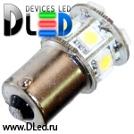   Светодиодная автомобильная лампа 1156 - PY21W - S25 - BA15s - 9 SMD 5050