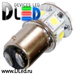   Светодиодная автомобильная лампа 24V 1157 - P21/5W - S25 - BAY15d - 8 SMD 5050