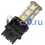   Светодиодная автомобильная лампа W27W - T25 - 3156 - W2.55x16d - 18 SMD 5050