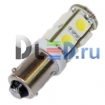   Светодиодная автомобильная лампа T4W - 9 SMD 5050