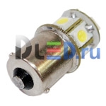   Светодиодная автомобильная лампа 24V 1156 - PY21W - S25 - BA15s - 8 SMD 5050