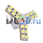   Светодиодная автомобильная лампа T10 - W5W - 18 SMD 3528