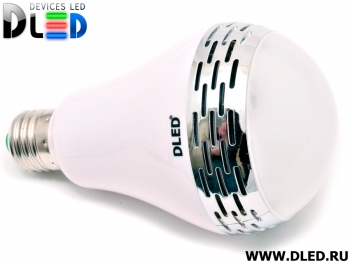   Светодиодная музыкальная лампа E27 Dled Bluetooth Smart LED-2 (RGB+Белый)