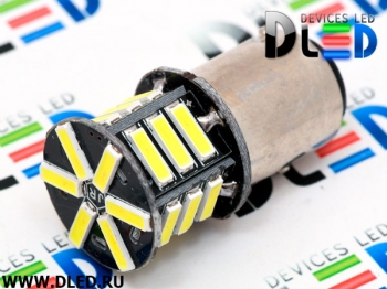   Светодиодная автомобильная лампа 1157 - P21/5W - S25 - BAY15d - 21 SMD 7014