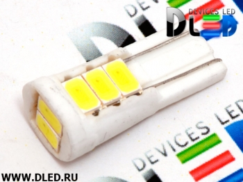   Светодиодная автомобильная лампа T10 - W5W - 8 SMD 5630