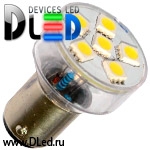   Светодиодная автомобильная лампа 1157 - P21/5W - S25 - BAY15d - 6 SMD 5050