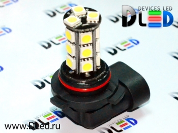   Светодиодная автомобильная лампа HB3 18 SMD 5050 Black